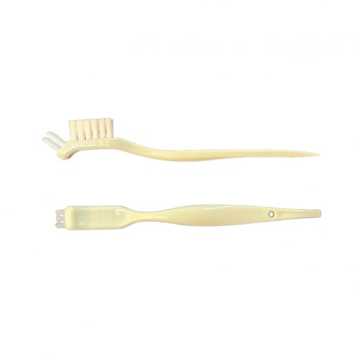 white cleaning brush